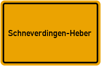 City Sign Schneverdingen-Heber