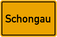 Ortsschild Schongau