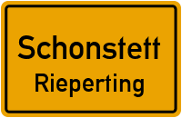 Straßenverzeichnis Schonstett Rieperting