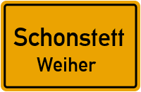 Hochriesstraße in SchonstettWeiher