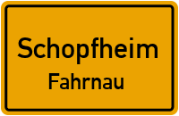 Schulstraße in SchopfheimFahrnau