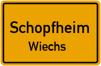 Bachtalstraße in 79650 Schopfheim (Wiechs)