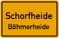 Amselweg in SchorfheideBöhmerheide