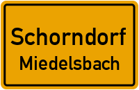 Rudersberger Straße in 73614 Schorndorf (Miedelsbach)