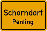 Lindenbergweg in 93489 Schorndorf (Penting)