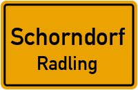 Pentinger Straße in SchorndorfRadling