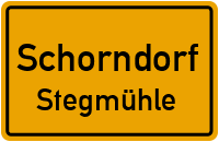 Stegmühle in 93489 Schorndorf (Stegmühle)