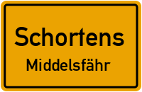 Verbindungsstraße in SchortensMiddelsfähr