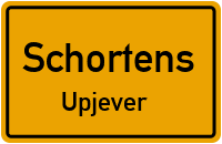 Upjeversche Straße in SchortensUpjever