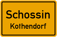 Dorfstraße in SchossinKothendorf