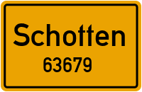 Straßen in 63679 Schotten