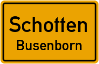 Bachstraße in SchottenBusenborn