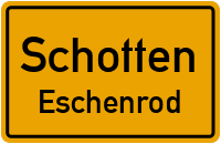 Weidmühlenweg in 63679 Schotten (Eschenrod)