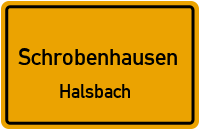 Straßenverzeichnis Schrobenhausen Halsbach
