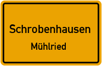 Straßenverzeichnis Schrobenhausen Mühlried