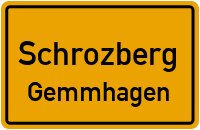 Straßenverzeichnis Schrozberg Gemmhagen