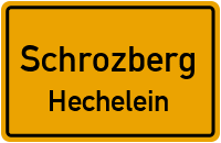 Straßenverzeichnis Schrozberg Hechelein