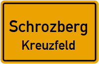 Straßenverzeichnis Schrozberg Kreuzfeld