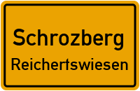 Straßenverzeichnis Schrozberg Reichertswiesen