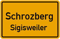 Straßenverzeichnis Schrozberg Sigisweiler