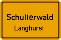 Eichenweg in SchutterwaldLanghurst