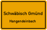 Lehenweg in Schwäbisch GmündHangendeinbach