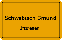 Hauptstraße in Schwäbisch GmündUtzstetten