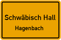 Am Bahnhof in Schwäbisch HallHagenbach