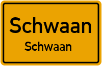 Kirchenstraße in SchwaanSchwaan