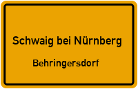 Schwaiger Straße in 90571 Schwaig bei Nürnberg (Behringersdorf)