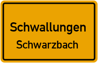 Hauptstraße in SchwallungenSchwarzbach