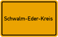 Ortsschild Schwalm-Eder-Kreis