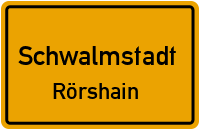 Bruchgasse in 34613 Schwalmstadt (Rörshain)