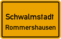 Straßenverzeichnis Schwalmstadt Rommershausen