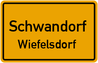Wiefelsdorfer Straße in SchwandorfWiefelsdorf