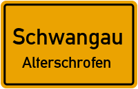 Straßenverzeichnis Schwangau Alterschrofen