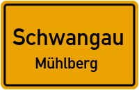 Straßen in Schwangau Mühlberg