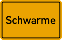 City Sign Schwarme