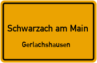 Dimbacher Straße in 97359 Schwarzach am Main (Gerlachshausen)