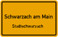 Straßenverzeichnis Schwarzach am Main Stadtschwarzach