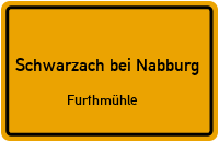 Straßenverzeichnis Schwarzach bei Nabburg Furthmühle