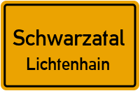 Obere Bergbahnstraße in SchwarzatalLichtenhain
