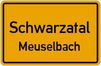 Tannenweg in SchwarzatalMeuselbach