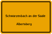 Albertsberg in 95126 Schwarzenbach an der Saale (Albertsberg)