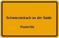 Posterlitz in Schwarzenbach an der SaalePosterlitz