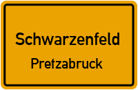 Straßen in Schwarzenfeld Pretzabruck
