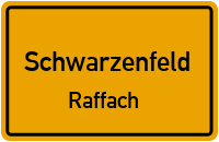 Straßen in Schwarzenfeld Raffach