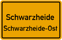 Milchstraße in SchwarzheideSchwarzheide-Ost