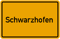 Wo liegt Schwarzhofen?