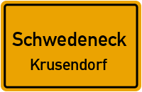 Kirchstraße in SchwedeneckKrusendorf
